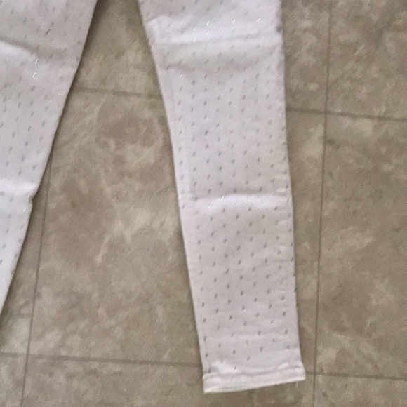 TOPSHOP White Sparkle Jamie Sknny Jeans w28 - Picture 3 of 7